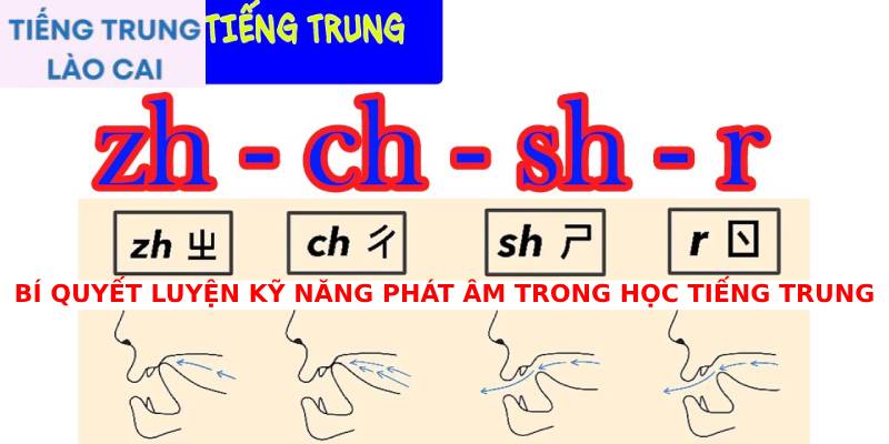 Bí quyết luyện kỹ năng phát âm trong học tiếng Trung