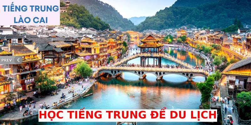 Học tiếng Trung để du lịch